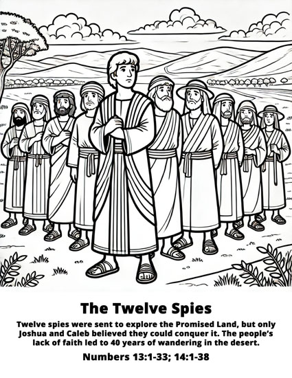 21 - The Twelve Spies